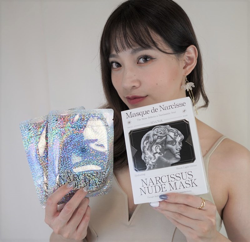 女人知己試用大隊,口碑行銷,部落客行銷,BEMORAL納西瑟斯裸妝面膜,散發柔滑光澤！月光閃粉，10分鐘達到隔離裸素顏,植物萃取日本林原生物糖類，含豐富鉀離子，幫助細胞保持滲透平衡，協助水份完整進入細胞,取用德國引領全球的「閃光粉特殊原料」並合乎歐盟法規，達最高品質與規範要求的安全成份,特級研發面膜紙採用日本紡織領先技術製作以棉籽絨為原料的再生纖維素的纖維組織，具優良的保水性,緊密服貼性,高度透明性,取得SGS檢驗認證,#裸妝面膜