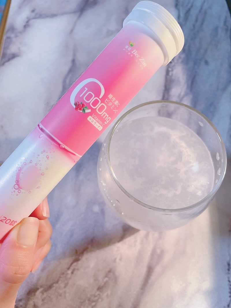 女人知己試用大隊,口碑行銷,部落客行銷,康萃 維生素C1000膠原發泡錠,BeeZin康萃,維生素C膠原發泡錠,1000mgVit.C,Vit.C膠原發泡錠,瑞莎,好氣色,促進膠原蛋白形成,促進鐵吸收,具抗氧化作用,粉紅蔓越莓口味