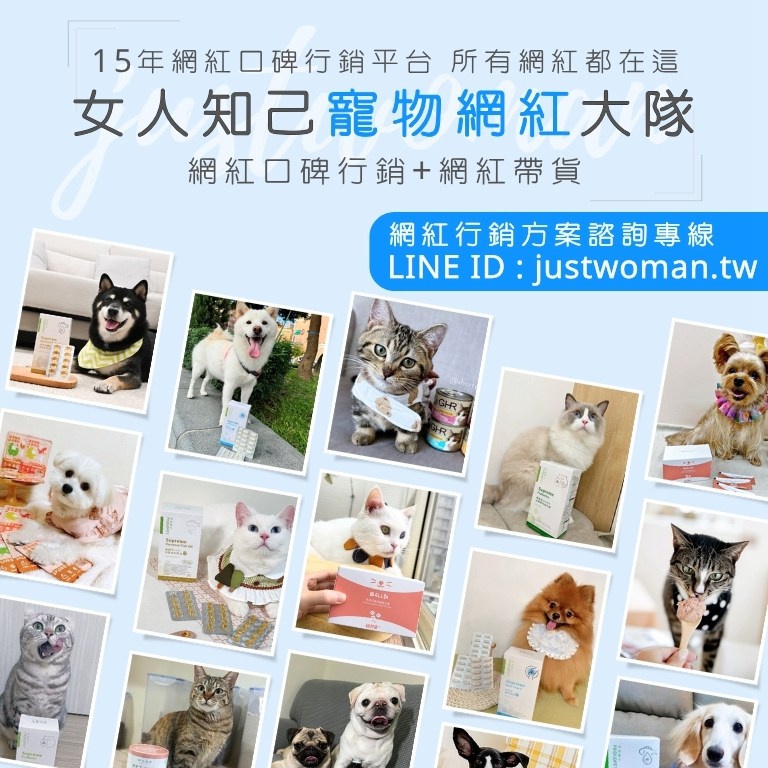 女人知己寵物網紅大隊(給廠商看)