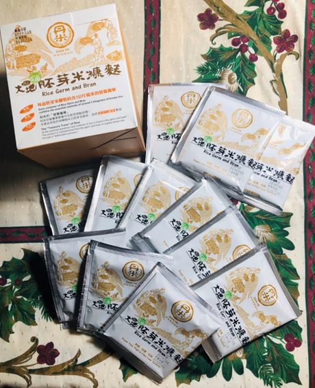 女人知己試用大隊,丹米池上大地有機胚芽米糠麩,丹米米糠麩,營養豐富,全素可食