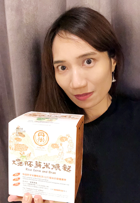 女人知己試用大隊,丹米池上大地有機胚芽米糠麩,丹米米糠麩,營養豐富,全素可食