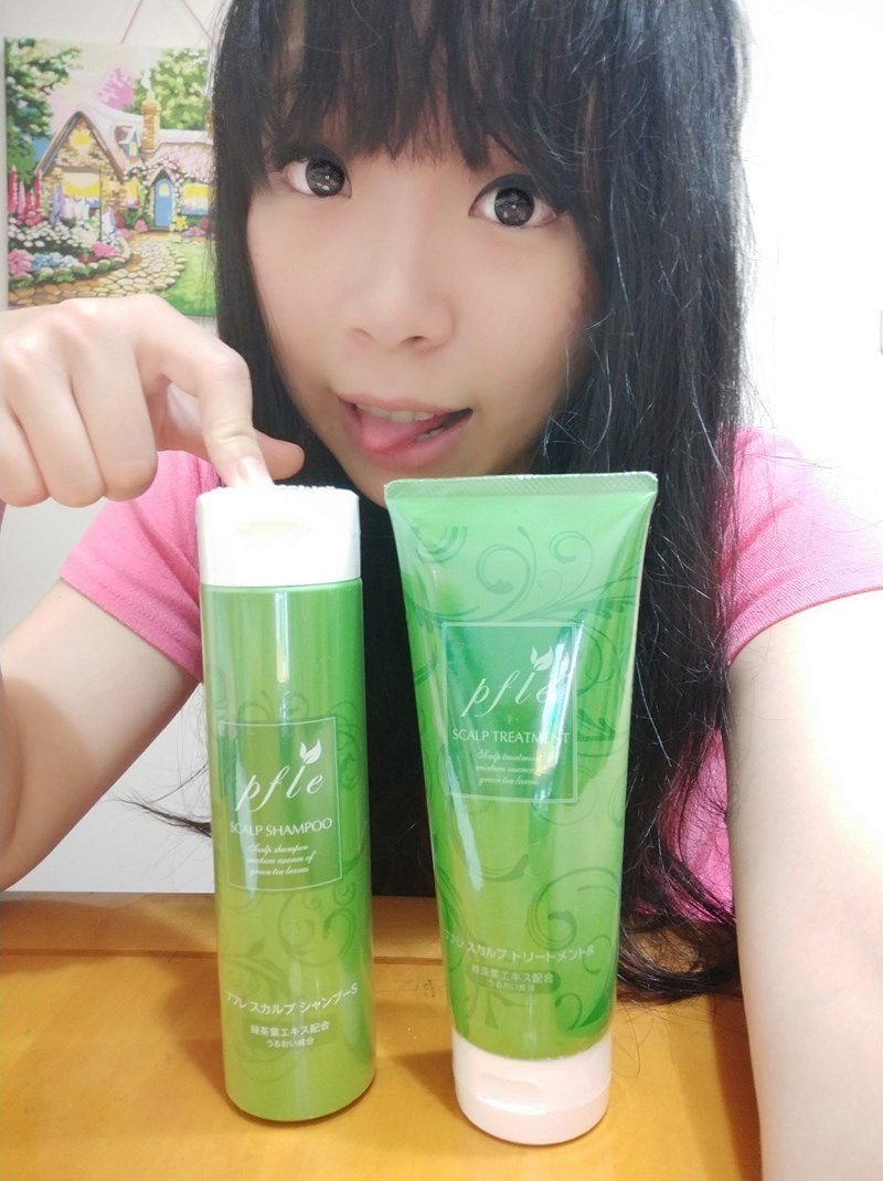 女人知己試用大隊,口碑行銷,pfle scalp洗髮精S,pfle scalp護髮素R,pfle scalp洗護組,低刺激性,植物胺基酸,綠茶萃取,水解蠶絲蛋白,純天然成分,修護分岔受損秀髮