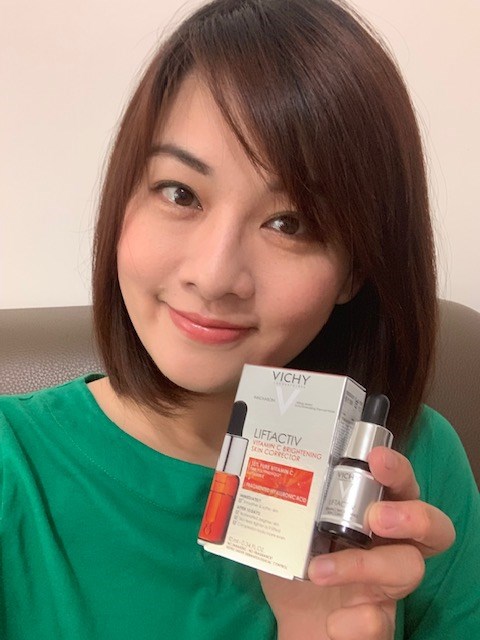 VICHY薇姿15%維他命C超導安瓶,安瓶推薦,維他命C,加強提亮
