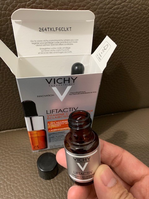 VICHY薇姿15%維他命C超導安瓶,安瓶推薦,維他命C,加強提亮