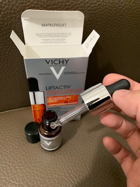 VICHY薇姿15%維他命C超導安瓶,安瓶推薦,維他命C,加強提亮