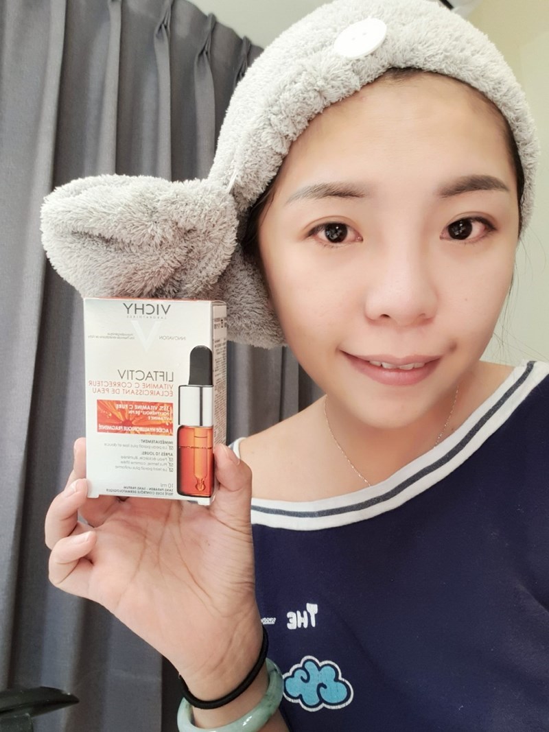 VICHY薇姿15%維他命C超導安瓶,安瓶推薦,維他命C,加強提亮