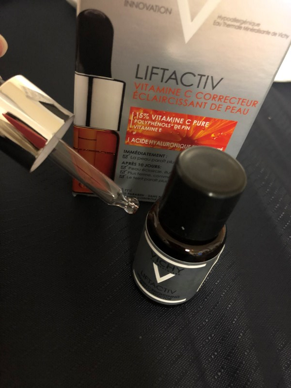 VICHY薇姿15%維他命C超導安瓶,安瓶推薦,維他命C,加強提亮