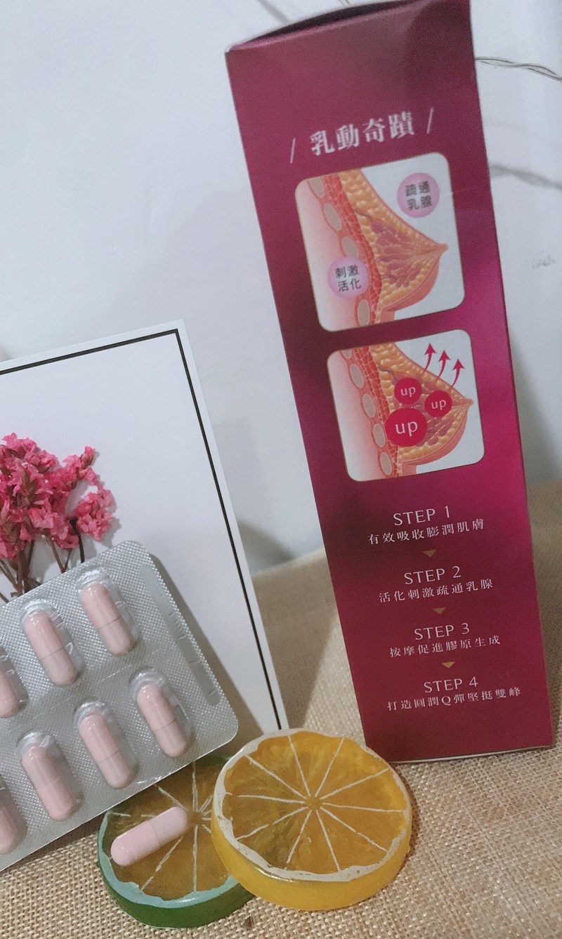 女人知己試用大隊,ibo-up愛波革命-大波丸,美胸,營養補充,膨潤有彈性