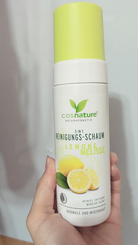 女人知己試用大隊,cosnature德國植萃檸檬香蜂草控油潔顏慕斯,cosnature德國植萃,德國植萃,檸檬香蜂草控油潔顏慕斯,控油潔顏慕斯,潔顏慕斯